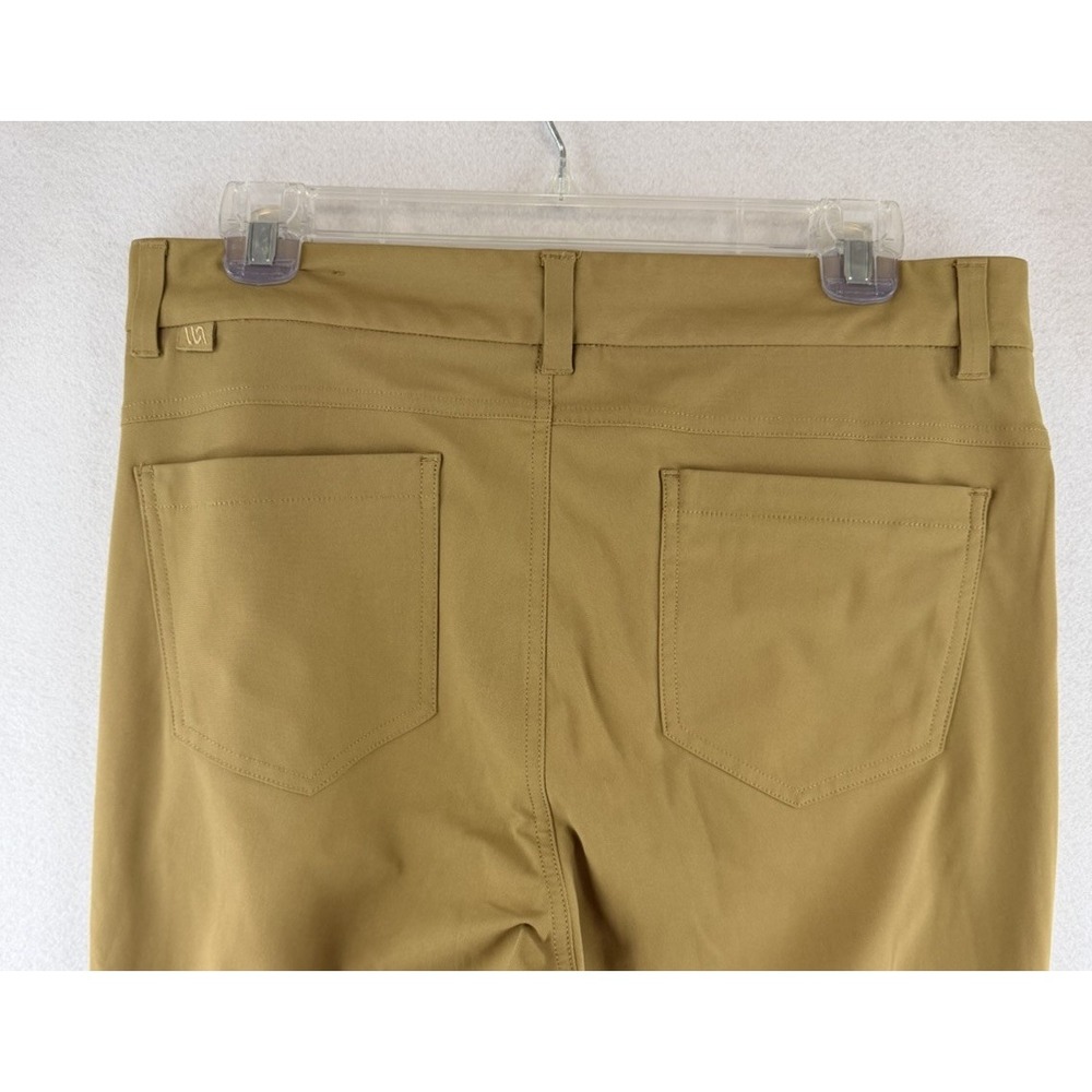 VRST Mens Chino Golf Pants 32x32 Tan Performance Tech Stretch‎ Flat Front Pocket